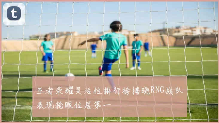 王者荣耀灵活性排行榜揭晓RNG战队表现抢眼位居第一